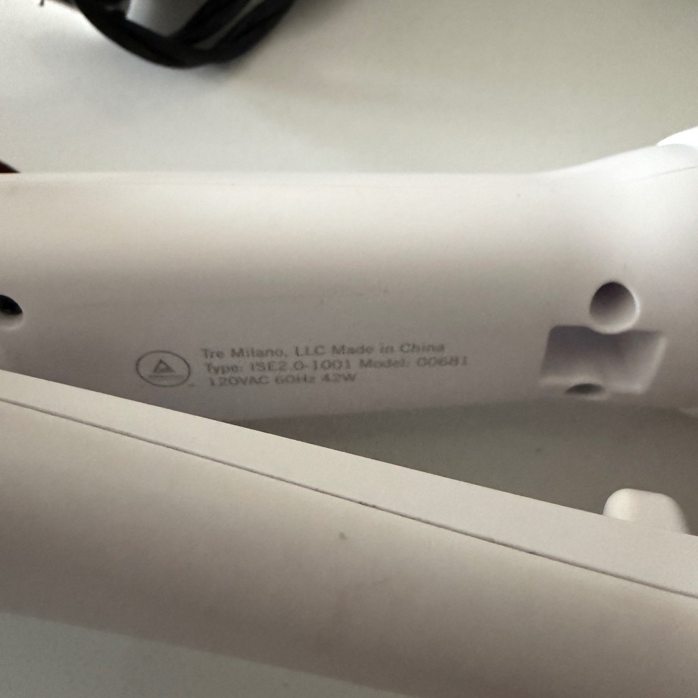 InStyler Prime 1.25" Rotating Hair Iron Hot Brush Styler White 00681 Tested - Picture 7 of 11